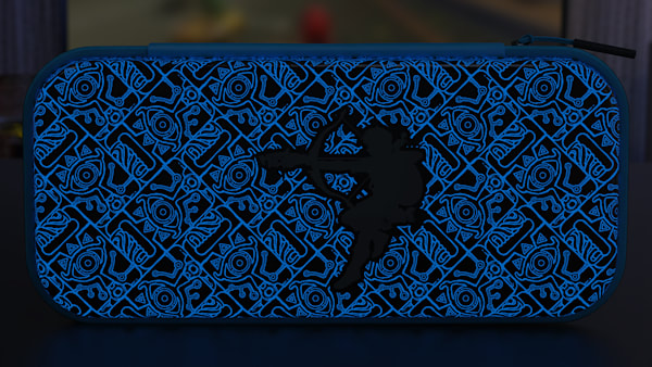 Nintendo switch zelda sheikah eye carrying case discount